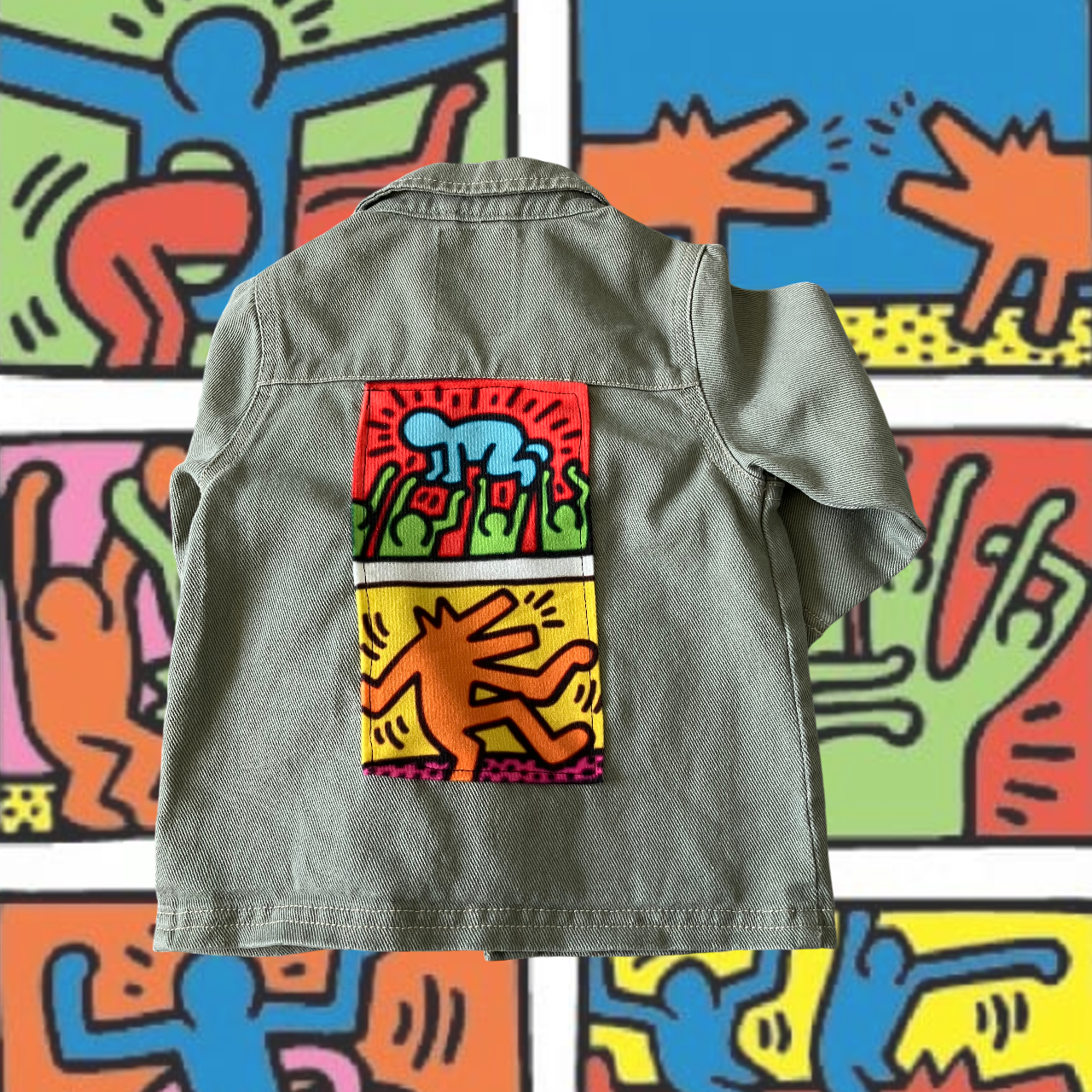 Veste bébé Keith Haring