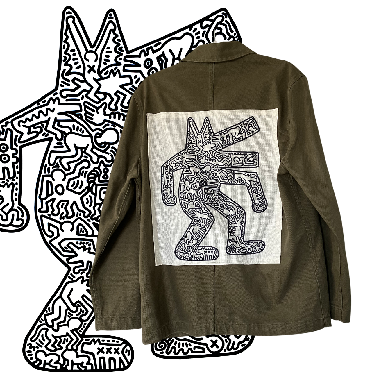 Keith Haring Barking Dog