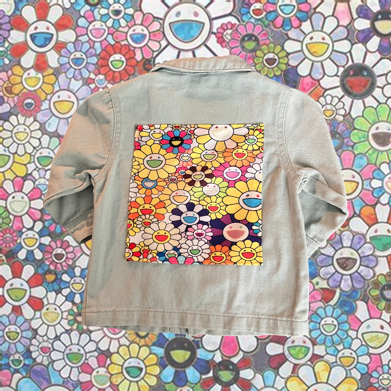 Veste bébé worker Takashi Murakami