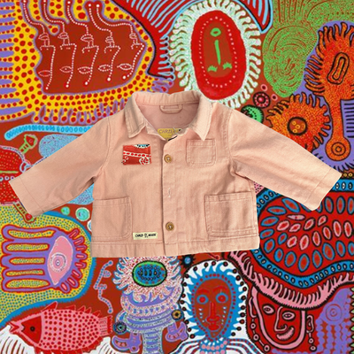 Veste bébé worker Yayoi Kusama My eternal soul