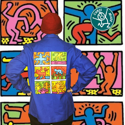 Bleu de travail Keith Haring