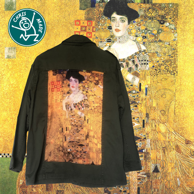 Veste kaki Gustav Klimt Portrait d&#39;Adèle Bloch-Bauer