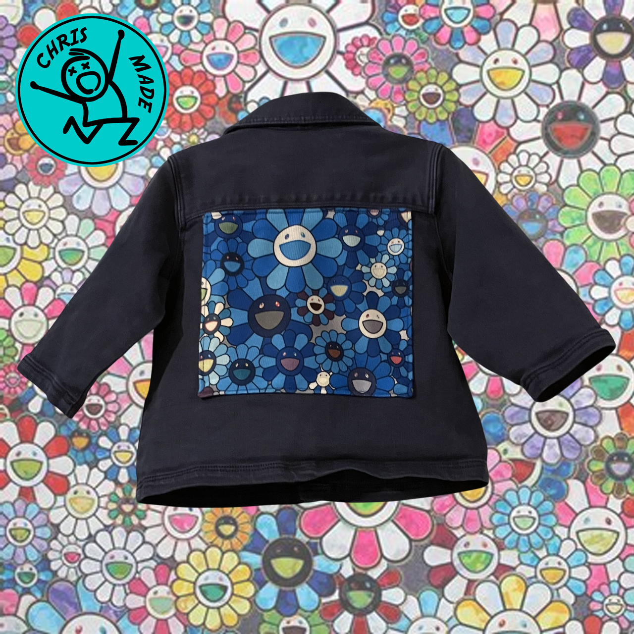 Veste bébé worker Takashi Murakami