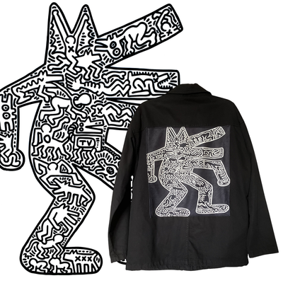 Veste Keith Haring Barking Dog