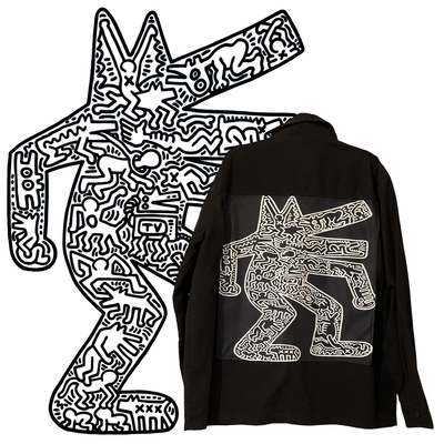 Veste Keith Haring Barking Dog