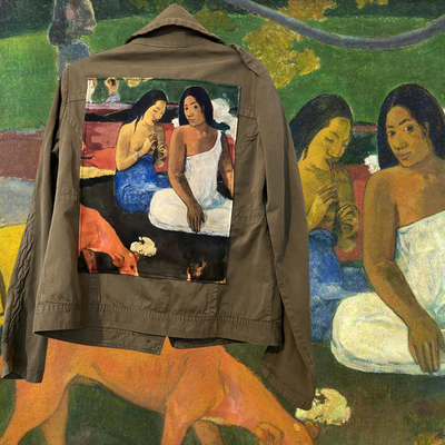 Veste kaki Gauguin Arearea