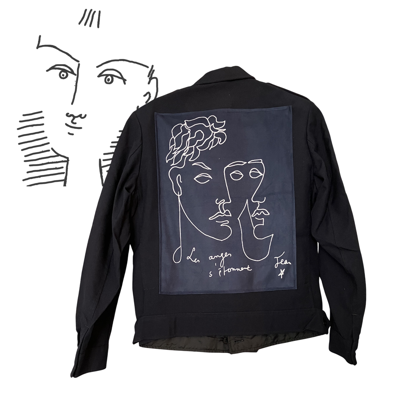 Blouson Jean Cocteau Les anges s&#39;étonnent