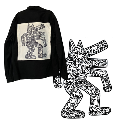 Veste Keith Haring Barking Dog