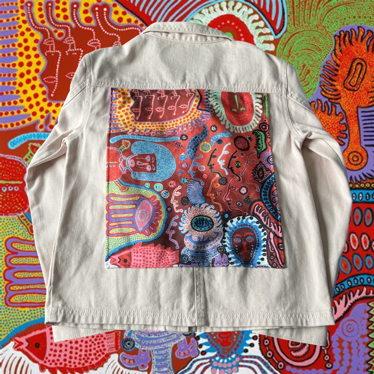 Veste enfant worker Yayoi Kusama My eternal soul