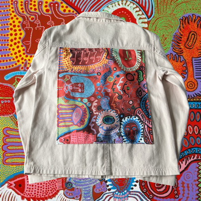 Veste enfant worker Yayoi Kusama My eternal soul