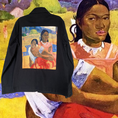 Veste style workwear Paul Gauguin Nafea Faa Ipoipo