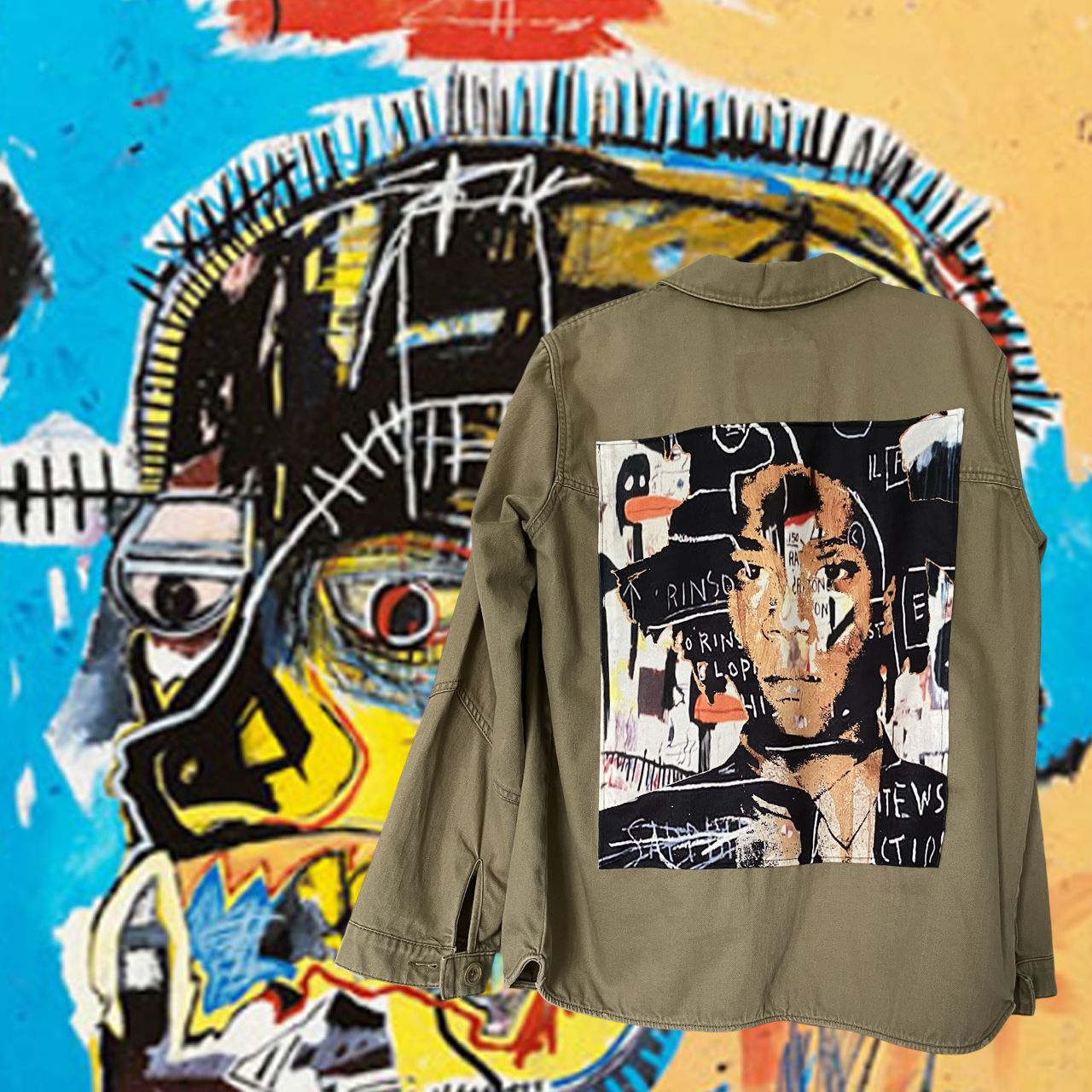 Veste Style workwear Jean Michel Basquiat