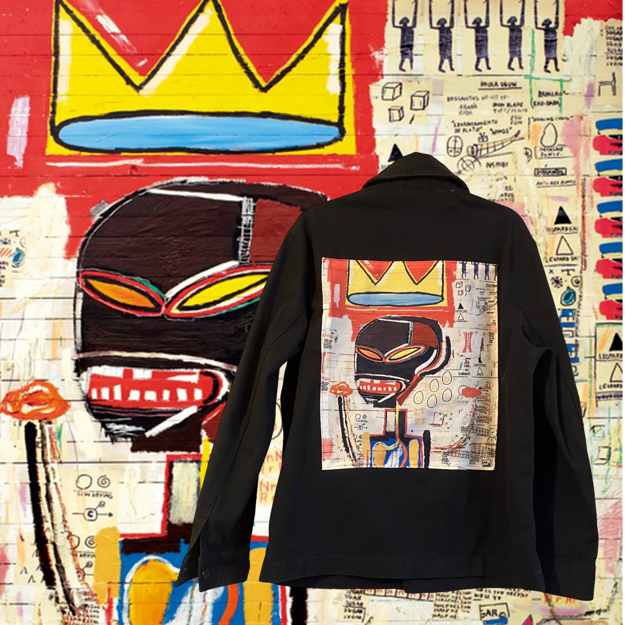 Veste Style workwear Jean Michel Basquiat