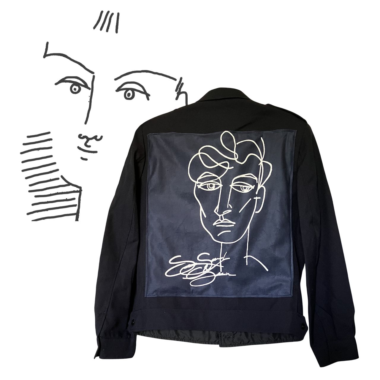Blouson Jean Cocteau: L&#39;art en toutes lettres