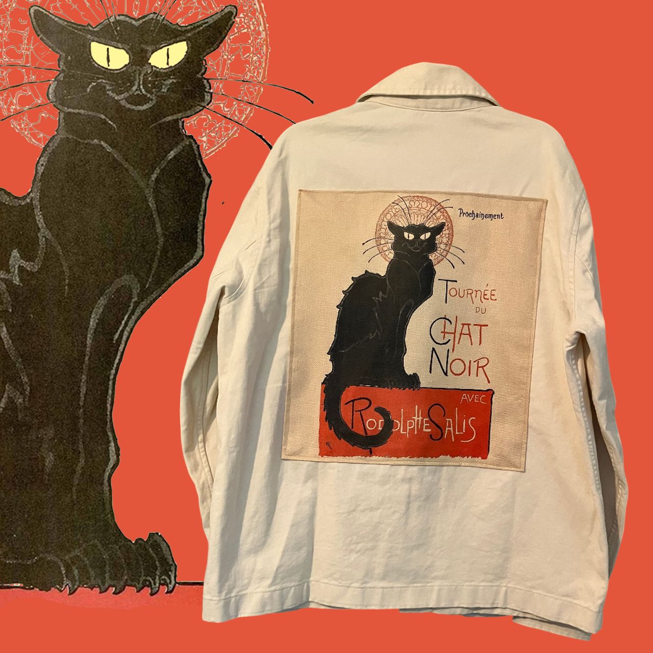 Veste Style workwear Tournée du Chat Noir