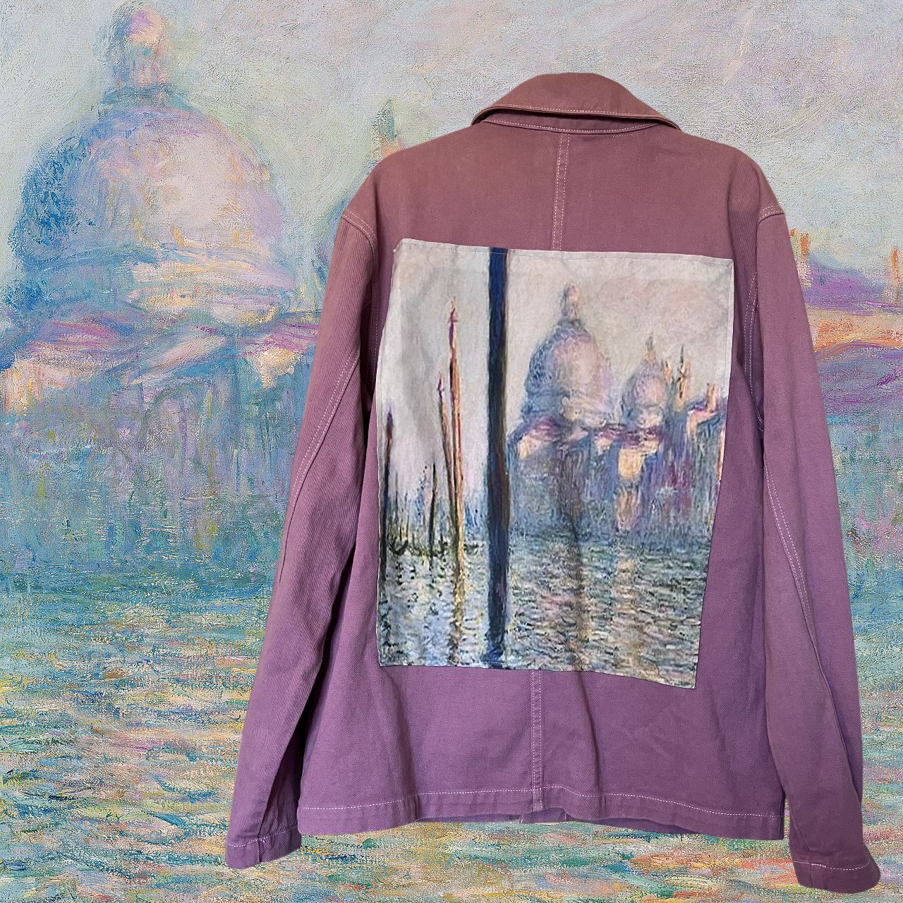 Veste Style workwear Claude Monet Le Grand Canal