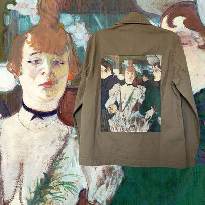 Veste Style workwear La Goulue Toulouse-Lautrec