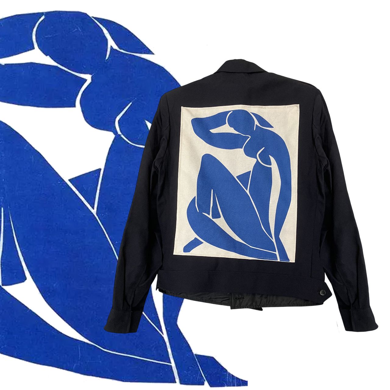 Blouson Matisse : l&#39;audace du bleu en mouvement