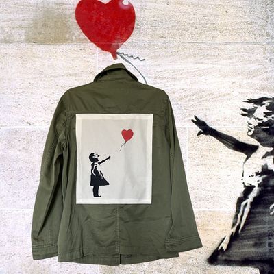 Veste Banksy : Le streetart sur vos épaules