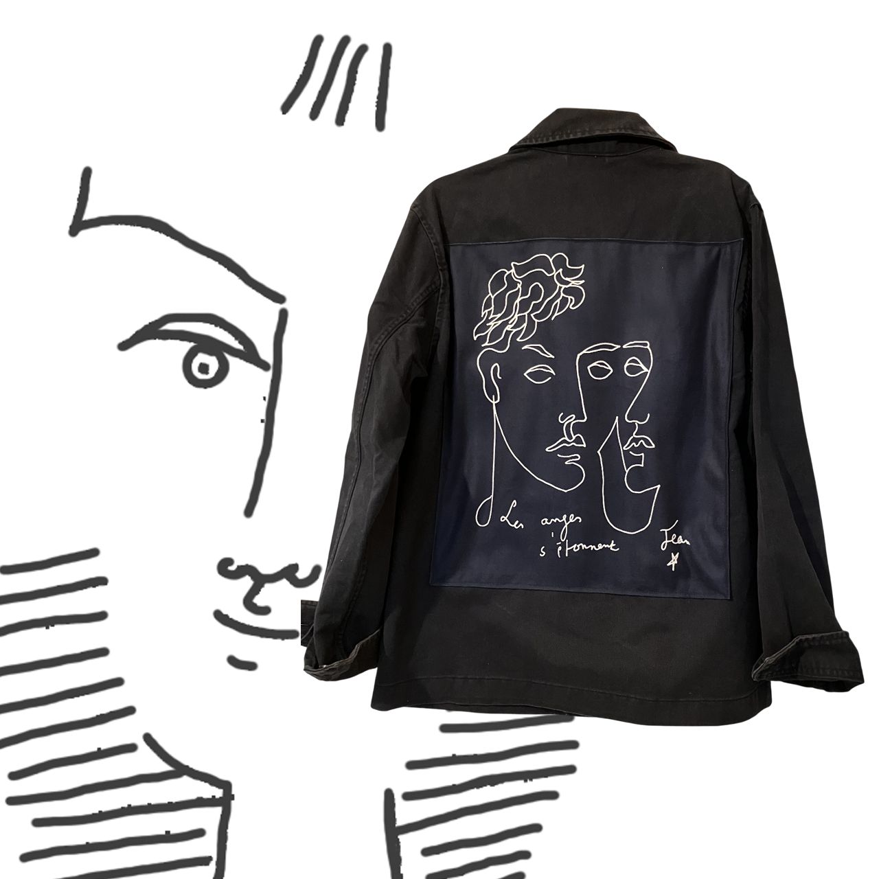 Veste Style workwear Cocteau: Quand les anges s&#39;étonnent...