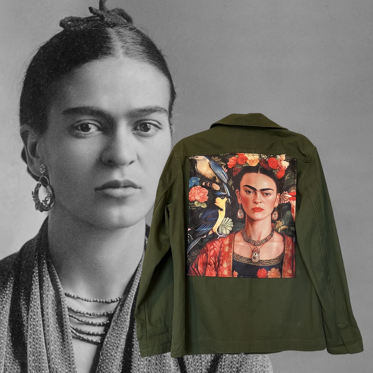 Veste Frida Kahlo : L&#39;art et la force au quotidien
