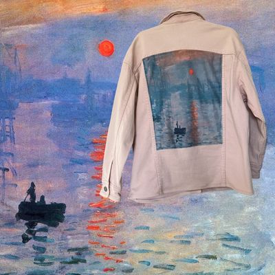 Veste Monet : Impression Soleil Levant