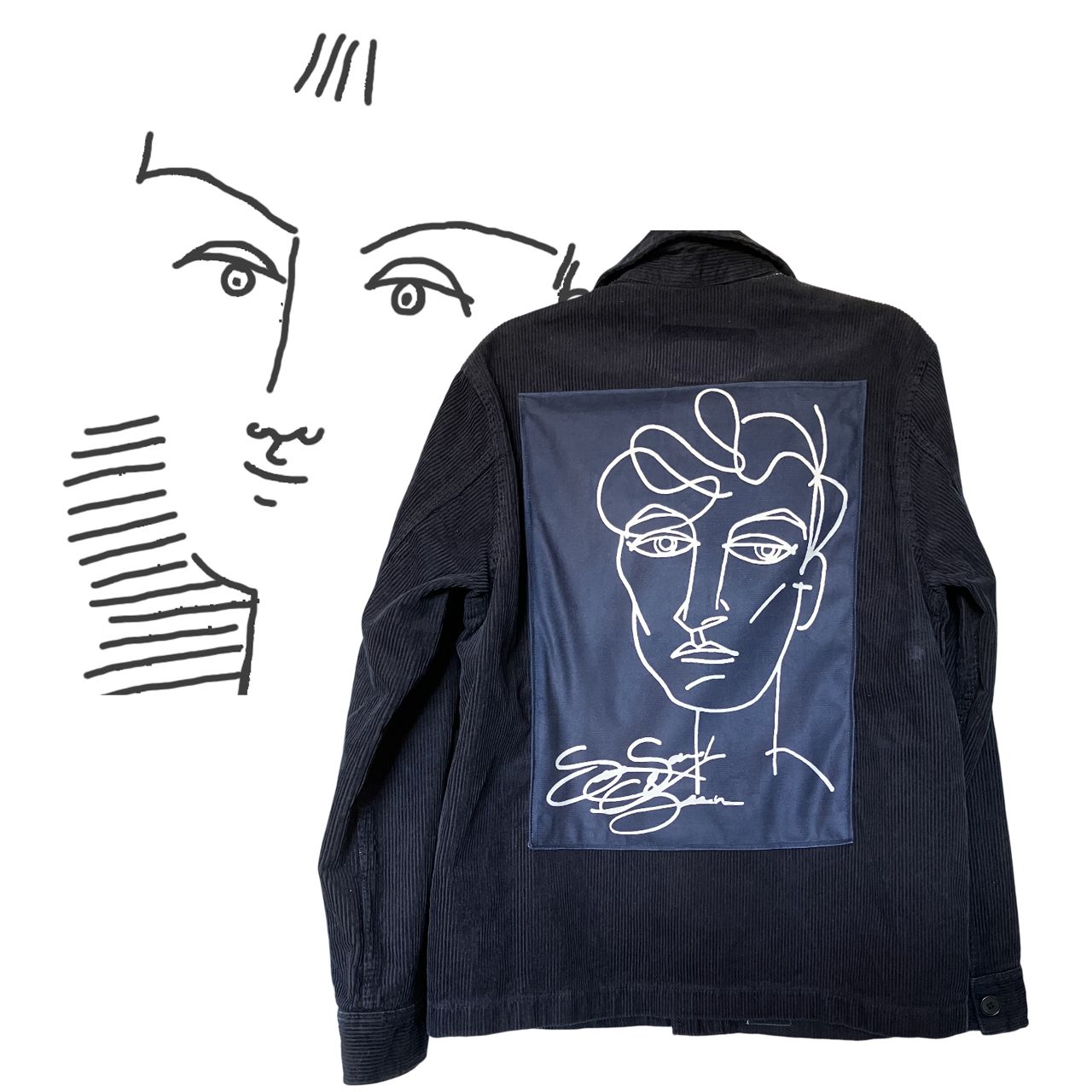 Veste Style workwearJean Cocteau: L&#39;art en toutes lettres