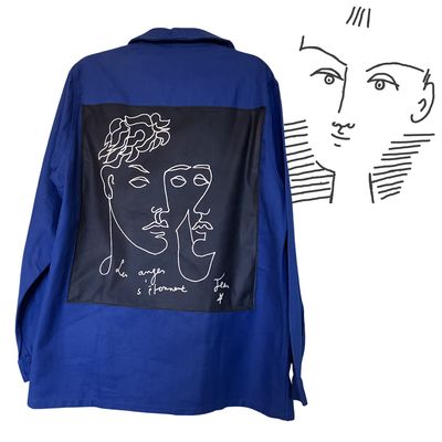 Bleu de travail Jean Cocteau : Quand les anges s’étonnent…