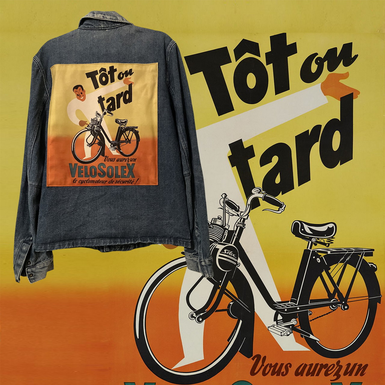 Veste Style workwear SoleX : rétro, écolo, et un brin frondeuse