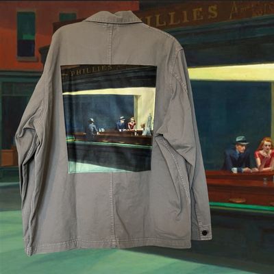 Veste Style workwear Edward Hopper : solitude et sophistication