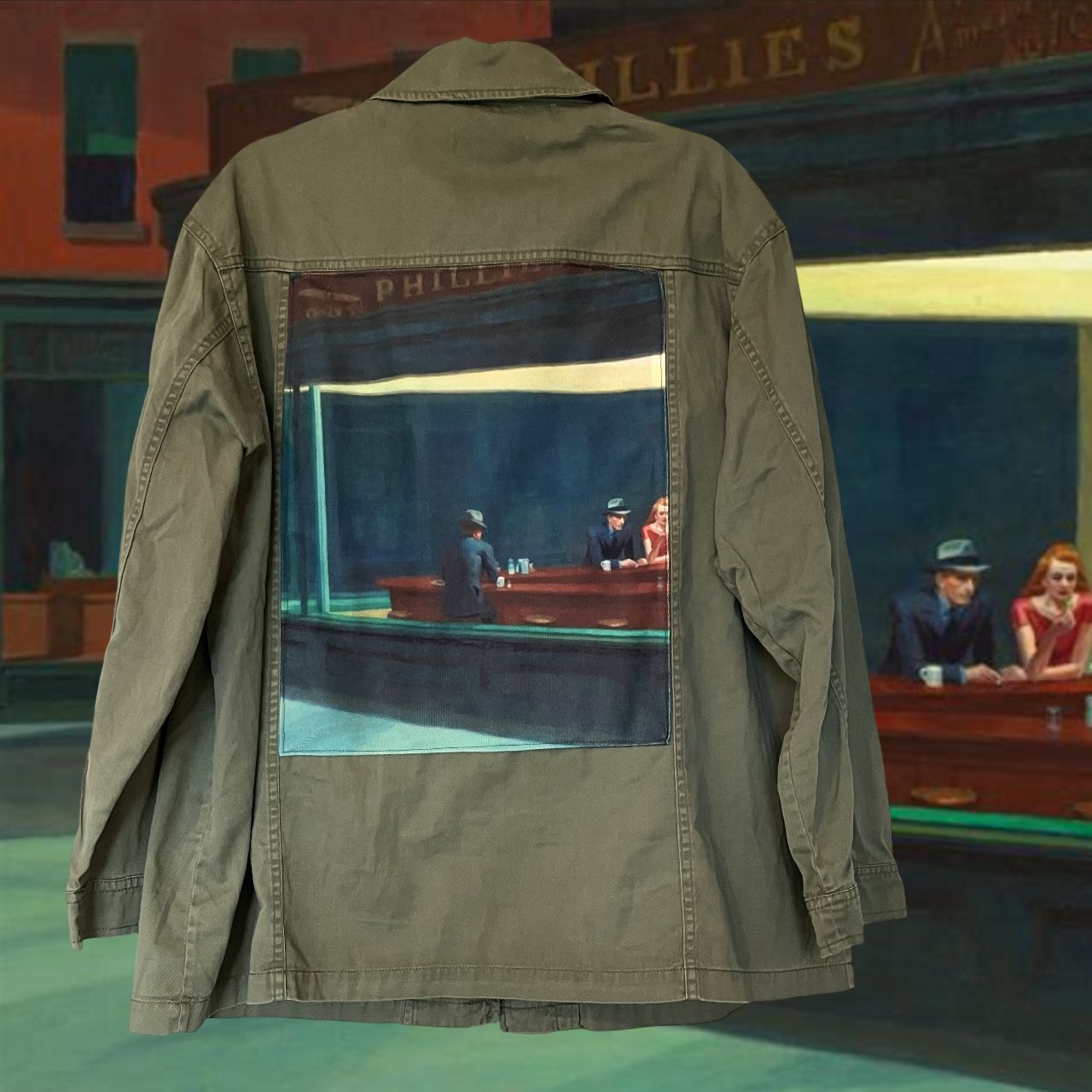 Veste Edward Hopper : solitude et sophistication