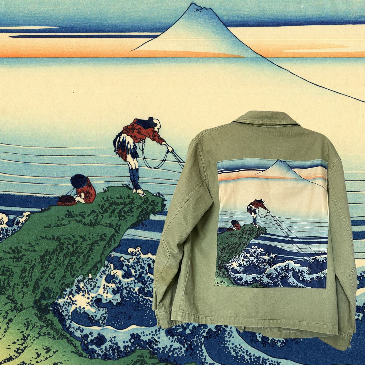 Veste Hokusai : entre tradition et mouvement