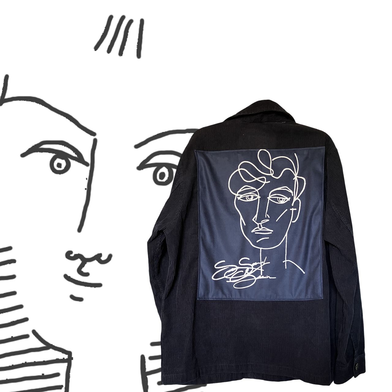 Veste Jean Cocteau: L&#39;art en toutes lettres