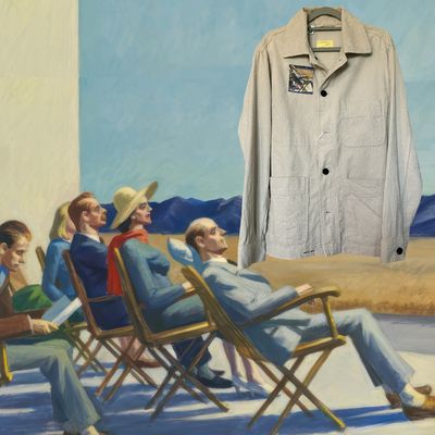 Veste Style workwear Hopper : La lumière et le silence