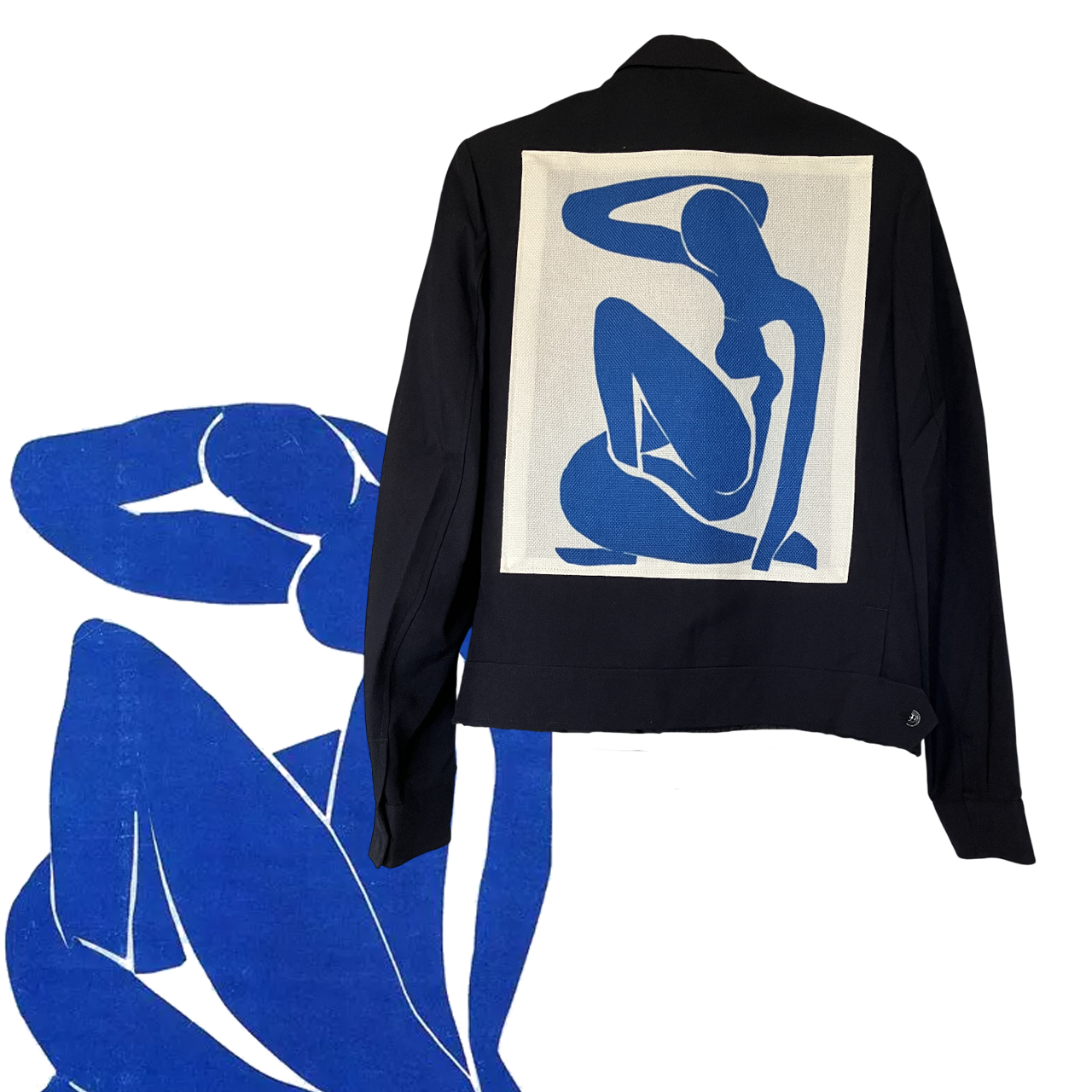 Blouson Matisse : l&#39;audace du bleu en mouvement