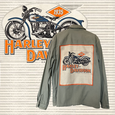 Veste style workwear Harley-Davidson : l’esprit vintage sur mesure