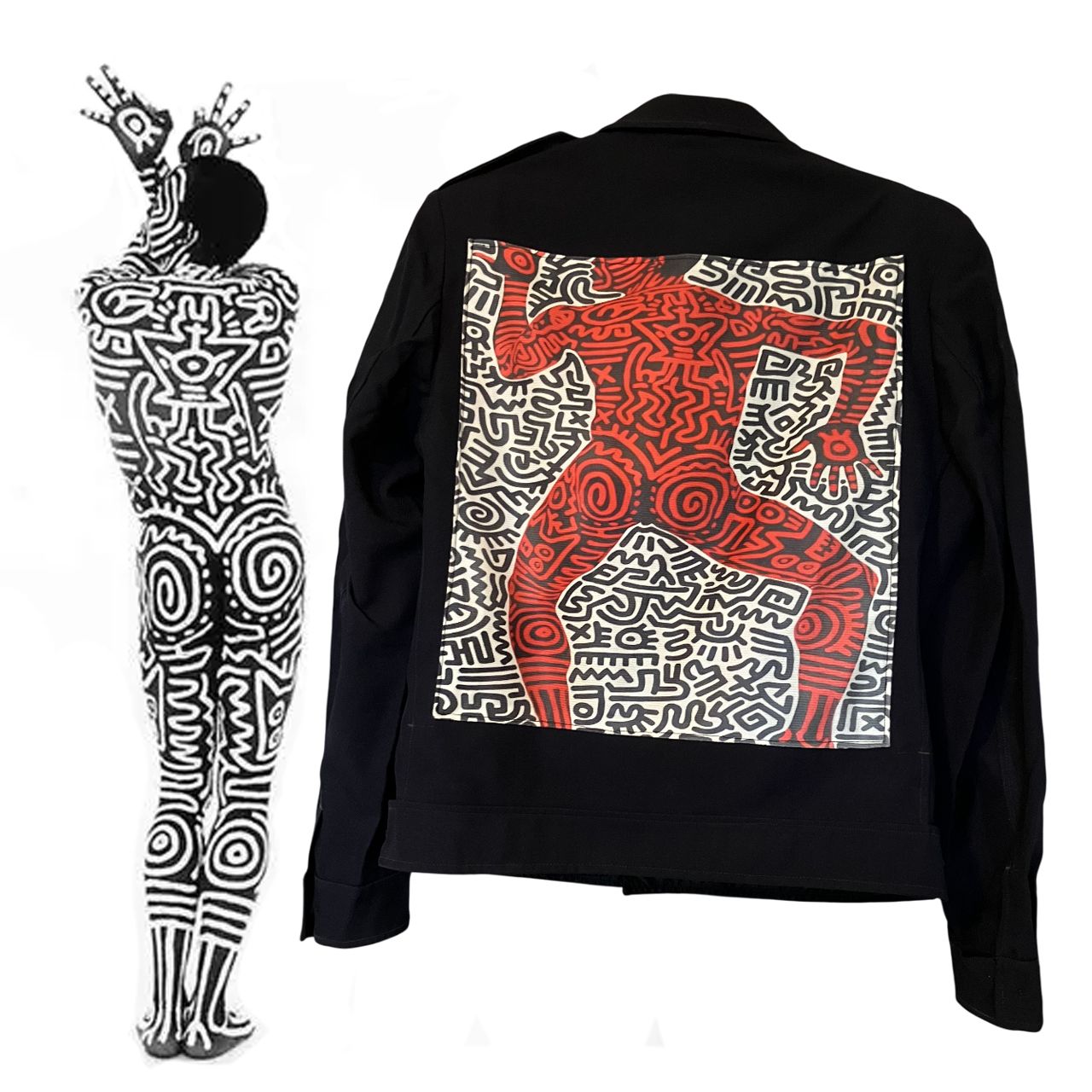 Blouson Keith Haring : L’art urbain à porter
