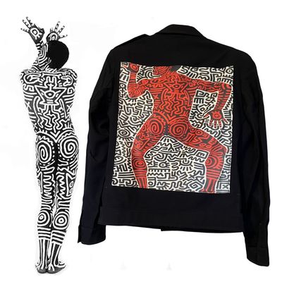 Blouson Keith Haring : L’art urbain à porter