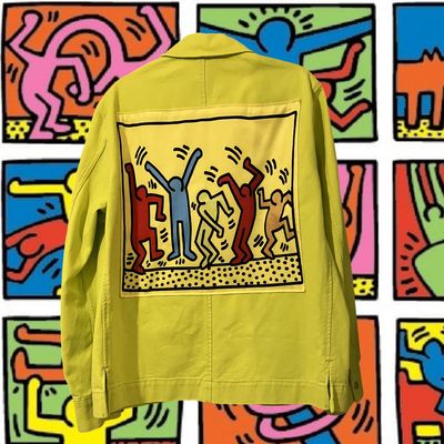 Veste Keith Haring : énergie en mouvement et esprit festif