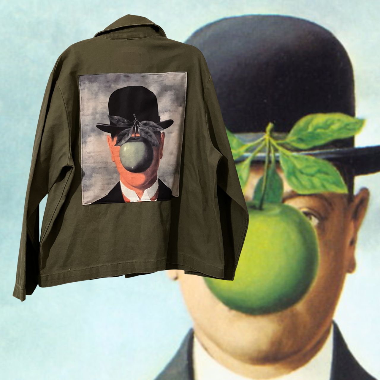 Veste René Magritte : L’élégance du mystère
