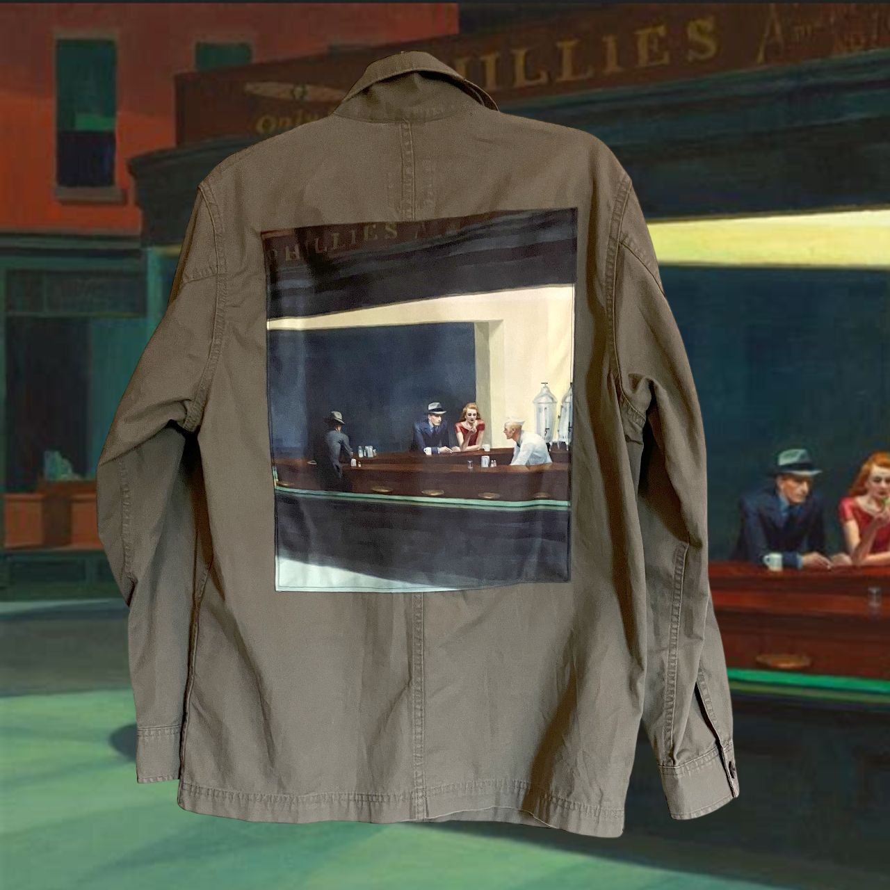 Veste Edward Hopper : solitude et sophistication