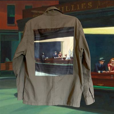 Veste Edward Hopper : solitude et sophistication