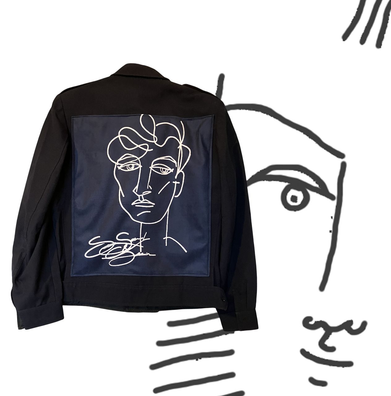 Blouson Jean Cocteau: L&#39;art en toutes lettres