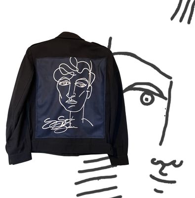 Blouson Jean Cocteau: L&#39;art en toutes lettres