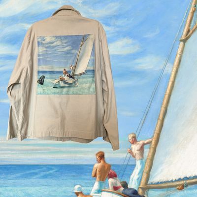 Veste Edward Hopper : Houle de fond (Ground Swell)