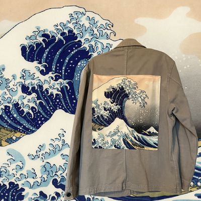 Veste Hokusai : L'art de la grande vague