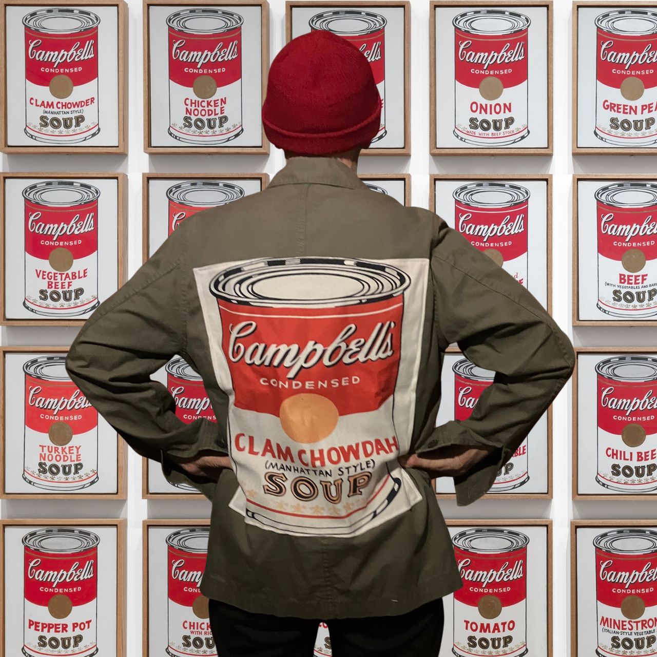 Veste Andy Warhol : L'iconique revisité