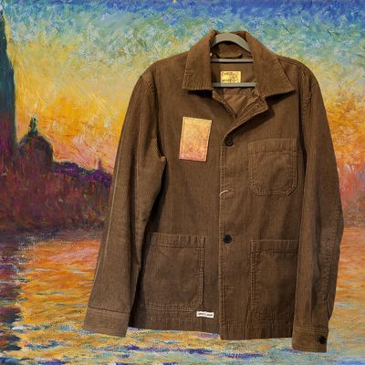 Veste velours Claude Monet : L’élégance impressionniste