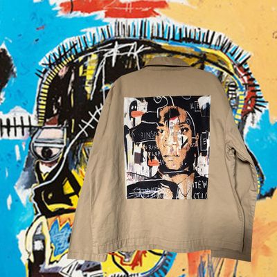Veste Style workwear Jean Michel Basquiat