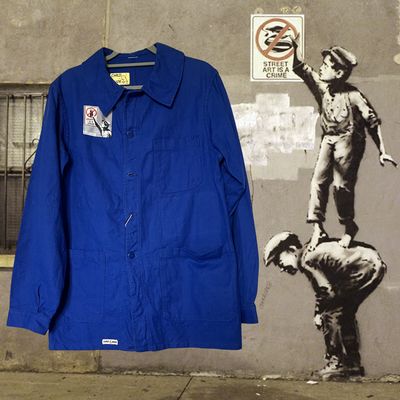 Bleu de travail Banksy Graffiti is a crime